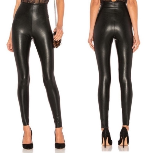Commando faux leather high waisted leggings - Picture 1 of 9